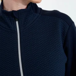 W Carden Midlayer Jkt Blå