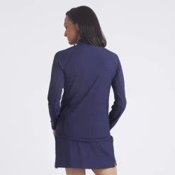 W Houndstooth 1/4 Zip