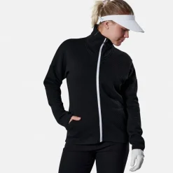 W Sunningdale Fullzip Svart