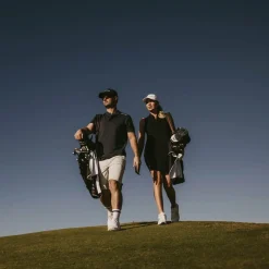 W Tech Dress Zip Collar Svart