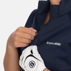 W Windbreaker SS 1/4 Zip Blå