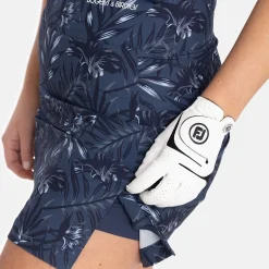 W Woven Stretch AOP Blå