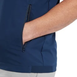 Zephyr Ss Windshirt Blå